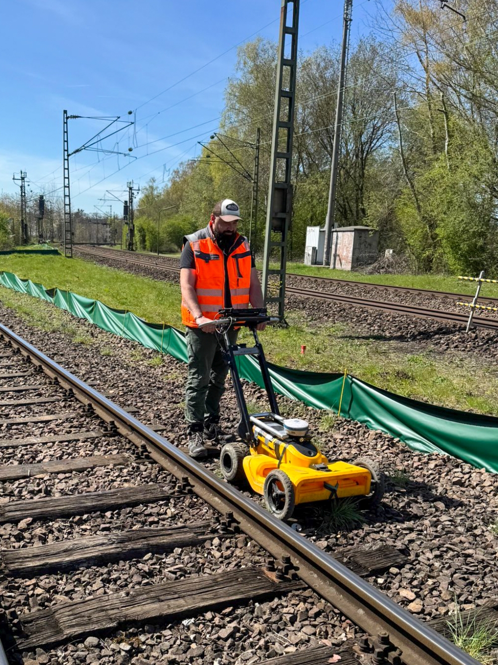 Technische Sondierung von Bauflächen